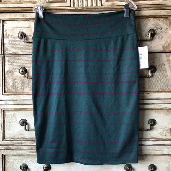 LuLaRoe Dresses & Skirts - (L) LuLaRoe Cassie Pencil Skirt | Tribal